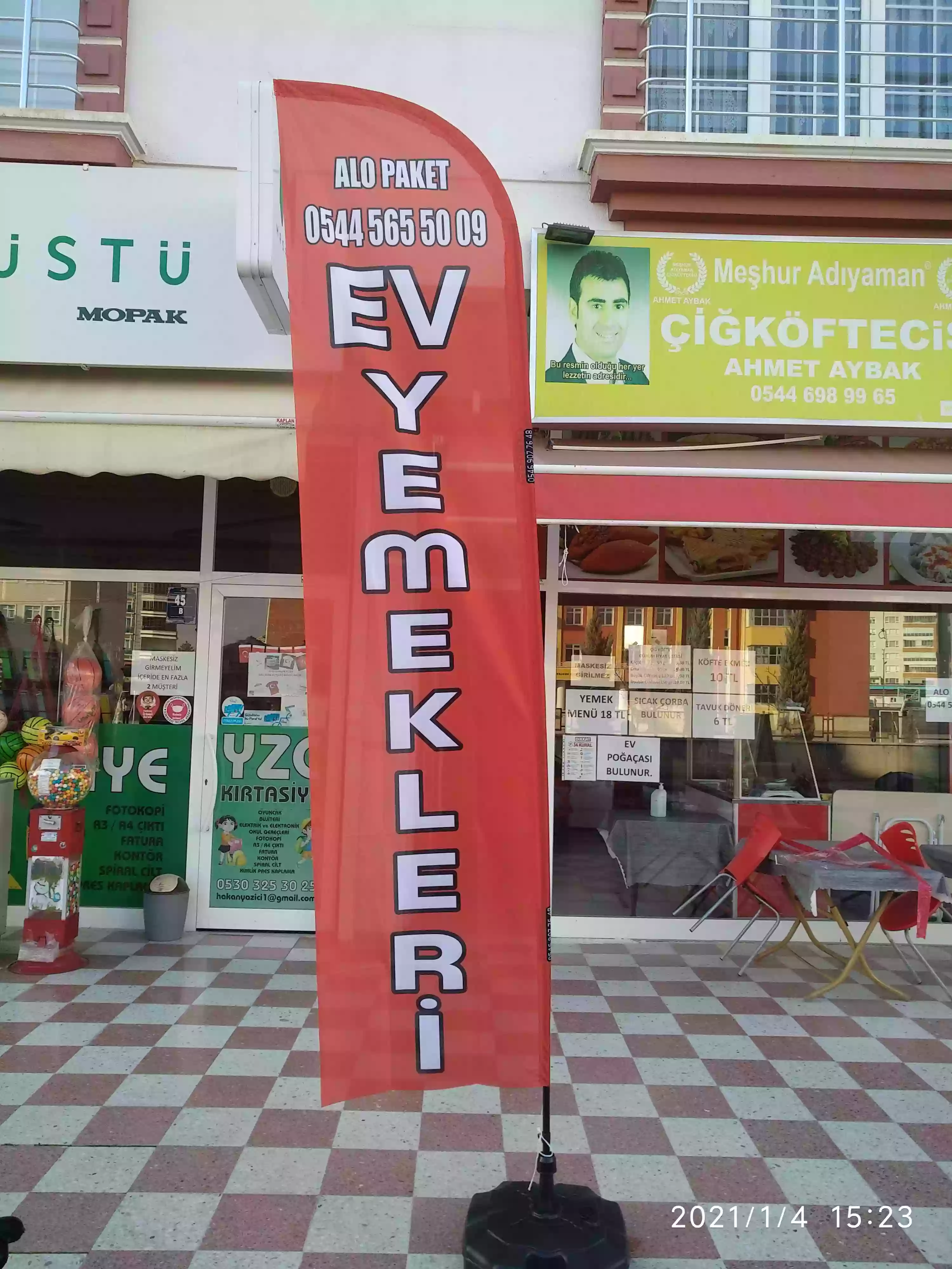 Lokanta Olta Bayrak Örnekleri