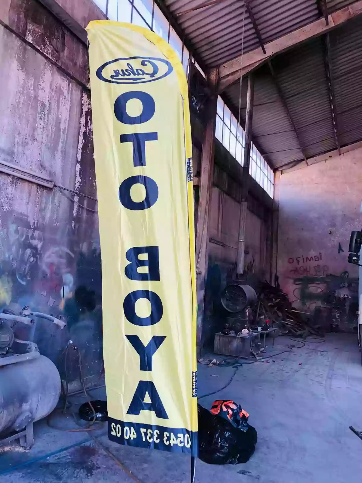 Oto Boyacı Olta Bayrak Örnekleri